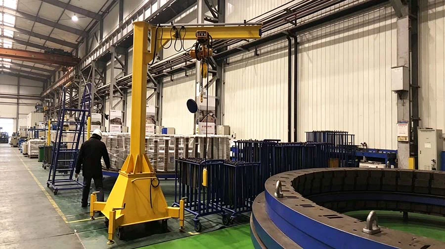Portable Straight Boom Jib Crane Portable Straight Boom Jib Crane