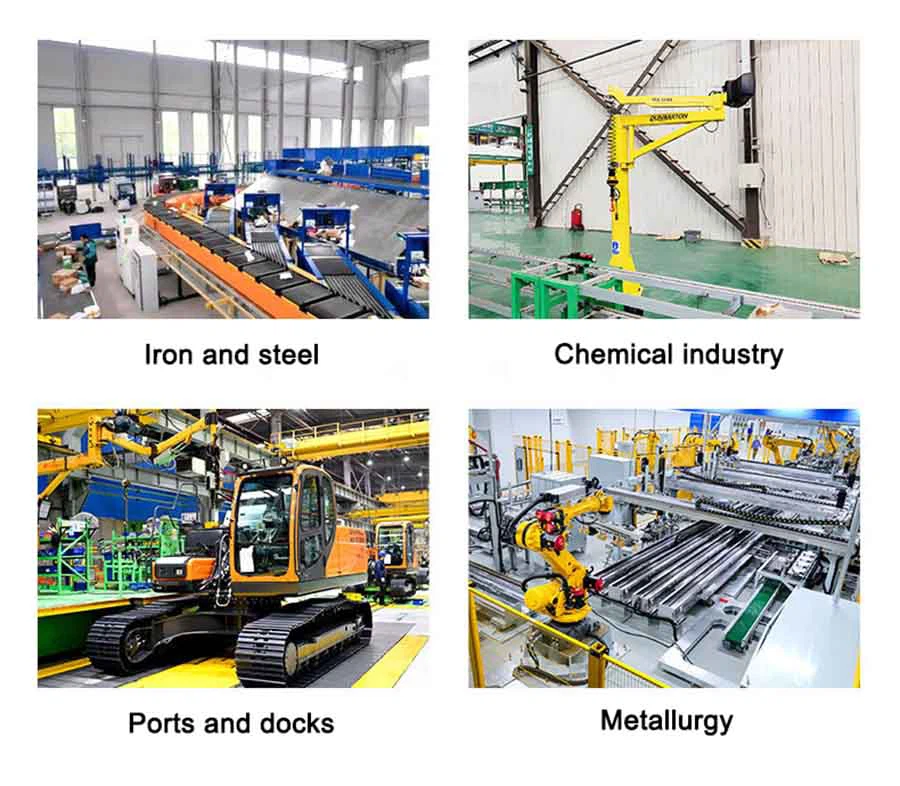 Portable Jib Cranes Application Portable Jib Cranes Application