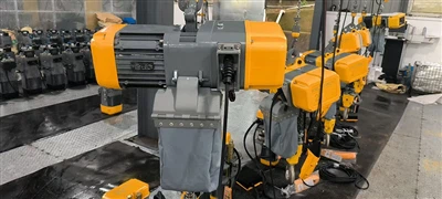 Why This German Customer Chose Our European Electric Chain Hoist