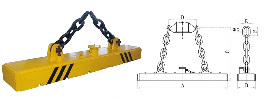 Industrial Lifting Electromagnet Design Drawing Industrial Lifting Electromagnet Design Drawing