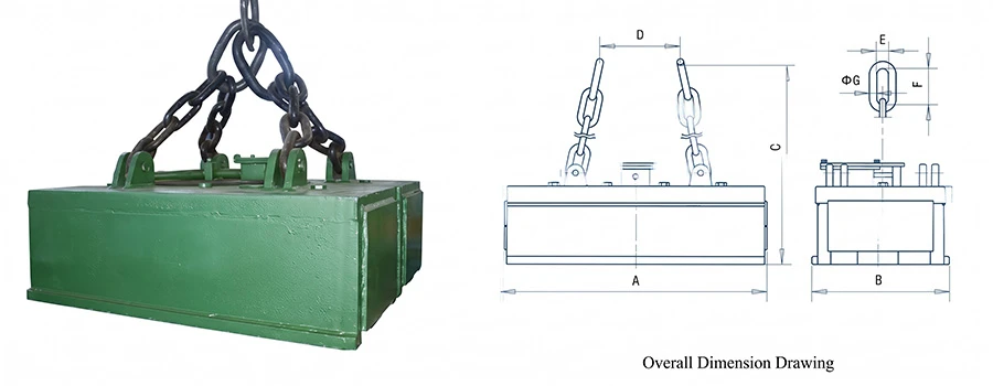 Steel Lifting Electromagnet Drawing Steel Lifting Electromagnet Drawing