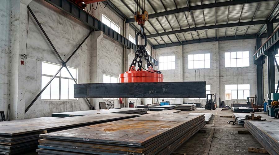 Circular Lifting Electromagnet Application Circular Lifting Electromagnet Application