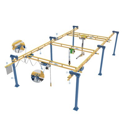 Suspension Monorail Crane